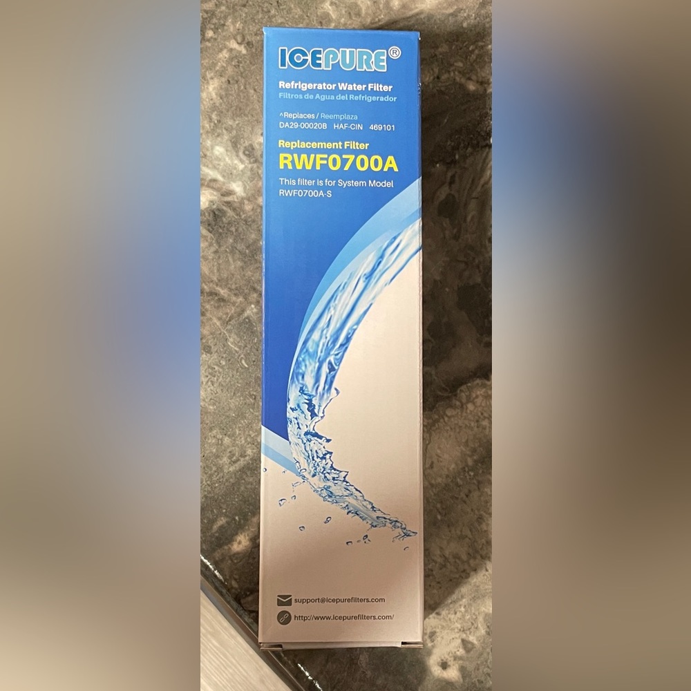 Ice Pure refrigerator water filter. Brand new.